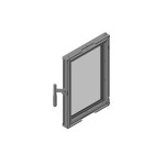 Dveře topeniště KV 075W 01 